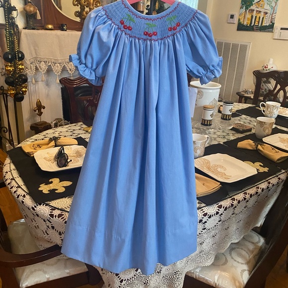 NWT Banbury Cross Smocked Girls Dress size 5 - Picture 15 of 16